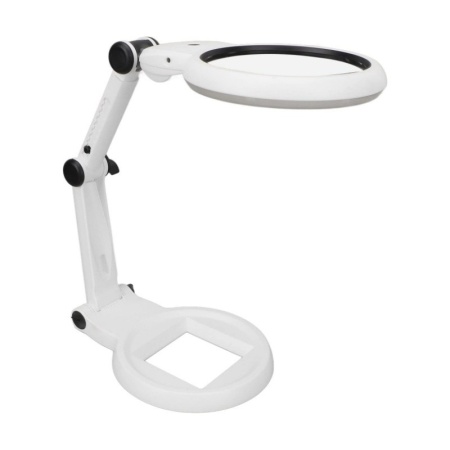Lupa de marit 4X, 8X cu stativ, lentila 5H si 24 LED / MG3B-1G