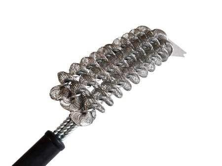 Perie sarma 2 in 1 pentru curatat gratarul - Img 3