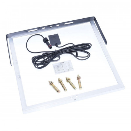 Proiector LED 150W cu panou solar si telecomanda - Img 2