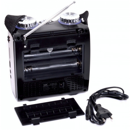 Radio portabil multifunctional FM cu USB/SD Card , VXR - Img 2