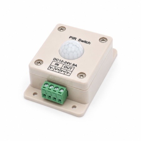 Senzor PIR Miscare 12-24V 8A pentru Iluminare LED - Img 4