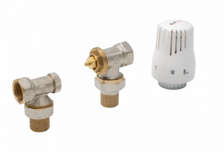 Set termostatic pentru radiator 1/2"