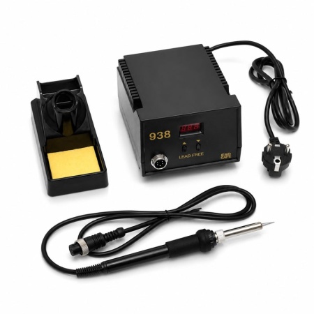 Stație de lipit cu fludor 60W reglaj digital temperatură 200-480°C - Img 5