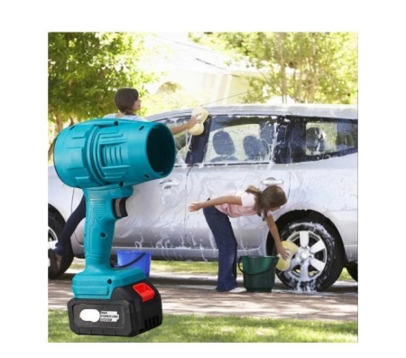 Suflanta aer cu 2 acumulatori 48V pentru praf, apa, zapada, volum de aer 555 metri cubi pe minut, protectie la supraincalzire - Img 2