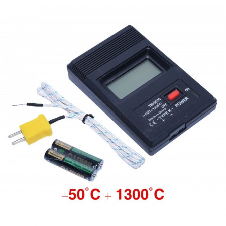 Termometru cu sonda K TM-902C , -50C˚+ 1300C˚ - Img 3