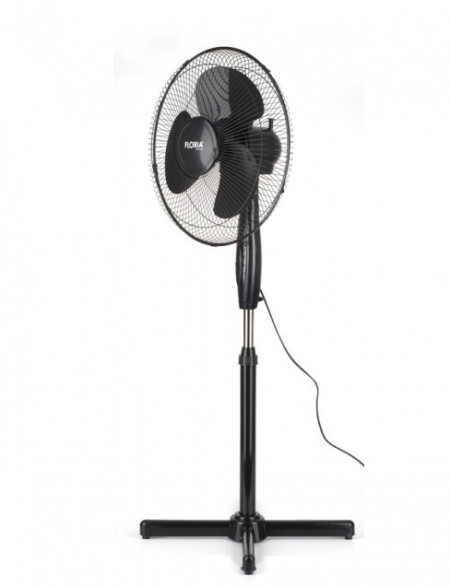 Ventilator de camera negru, putere 40W, diametru 40 cm