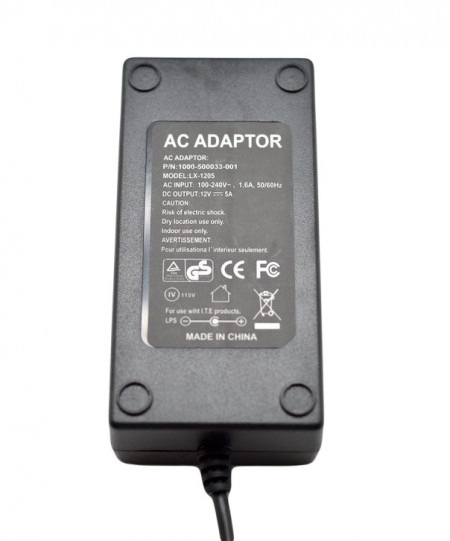 Alimentator transformator stabilizat 220V – 12V / 5A - Img 2