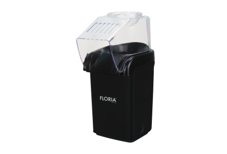 Aparat pentru facut popcorn Floria ZLN9045, BPA FREE, capacitate 60 de grame, 1200W, Negru