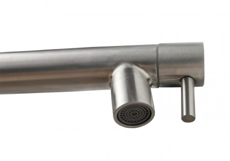 Baterie bucatarie inox pipa arc cu dus - Img 3