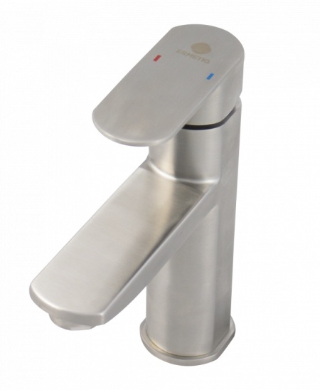 Baterie lavoar INOX pipa scurta, Ermetiq - Img 3