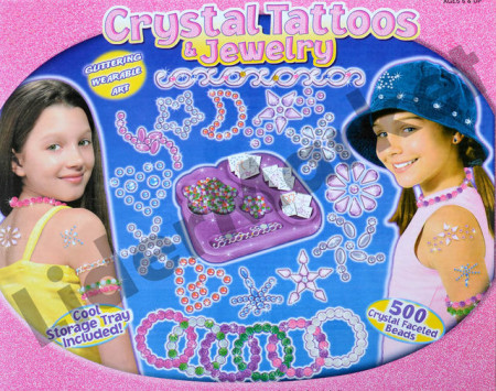 Bijuterii si tatuaje Crystal - set de confectionat manual