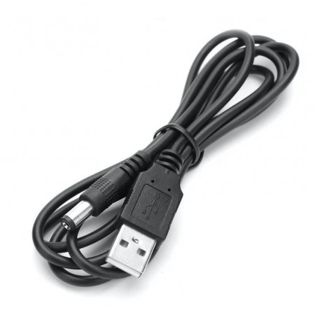 Cablu alimentare USB tata la DC tata 2,1mm / 0,6m