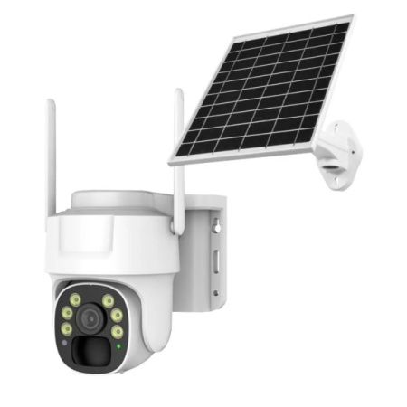 Cameră de Supraveghere Solară Smart, 4G, Viziune Nocturnă Color, PIR, 360° VR, Stocare Cloud (model zy-p7-4g) - Img 3