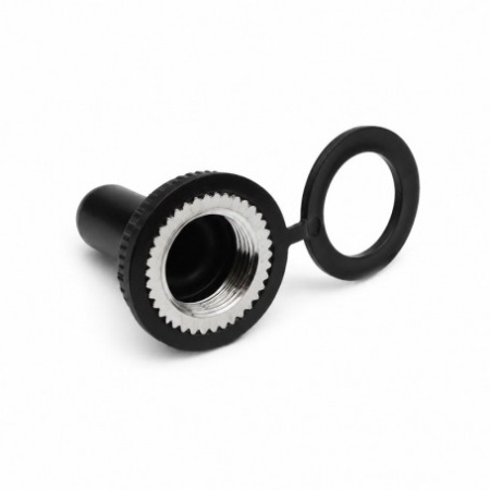 Capac de Protectie Negru pentru Intrerupator cu Maneta, cu Filet Metalic - Img 3