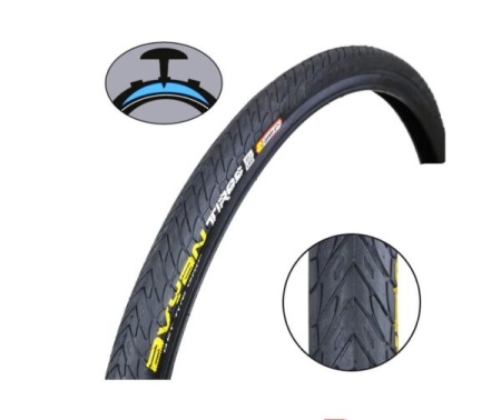 Cauciuc (anvelopa) bicicleta, marime- 28×1.58-1.38 inch , 1mm anti puncture - Img 2