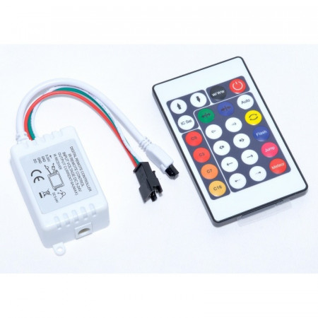 Controler Dinamic pentru Led RGB cu IR , 24T-3F