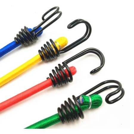 Cordelina - elastic pentru fixare, carlige din otel, 8mm, lungime 125cm - Img 2