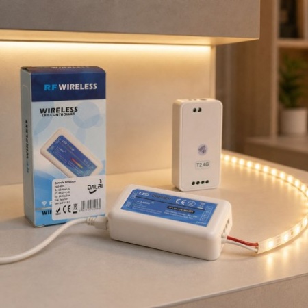 Dimmer LED Wireless RF 2.4G 12V-24V pentru Banda LED Monocolor - Img 5