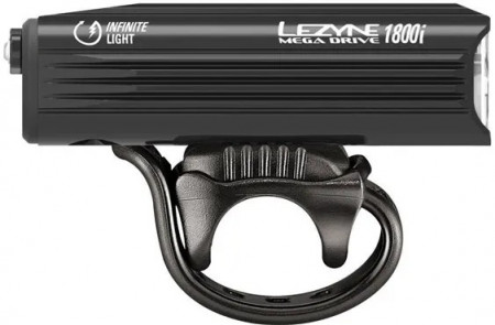 Far inteligent Lezyne Mega Drive 1800i, 9 moduri, senzor lumina, negru - Img 3