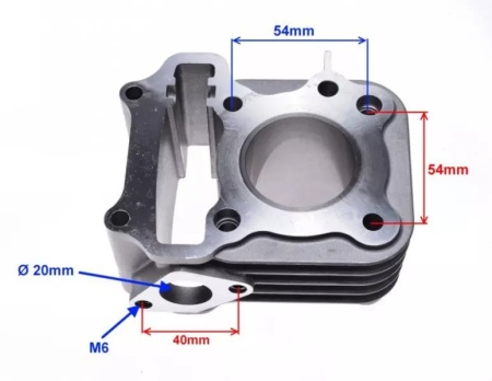 Kit cilindru SYM Orbit II Mio 4T 42mm, 70cc - Img 3