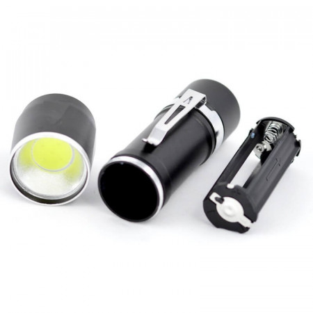 Lanterna de Mana cu Led COB ,Alimentare 3xR3 AAA - Img 2