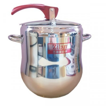 Oala sub presiune bombata Zilan 9L ZLN-1022, inox 18/10, fund triplu stratificat, supapa siguranta