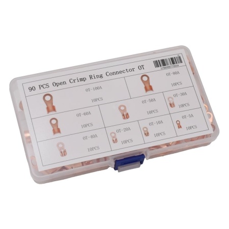 Papuci electrici cupru tip OT, 90 buc / set - Img 2