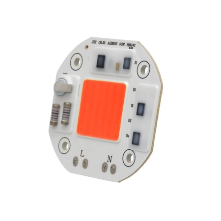 Pastila LED COB 50W 220V AC: albastru, galben, rosu, verde - Img 3