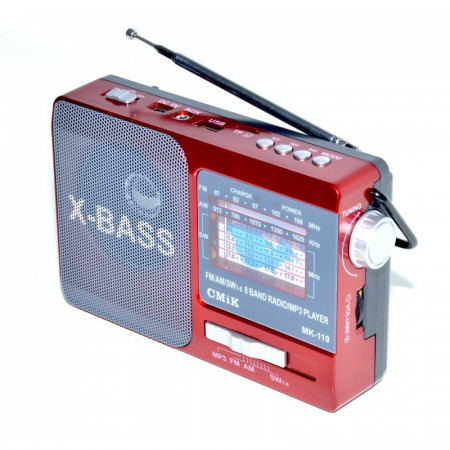 Radio DSP-FM-AM-SW 8 Band MP3/Player,Usb MK-119