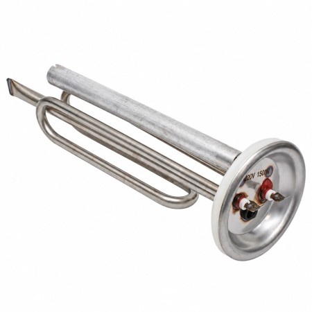 Rezistenta Boiler 1500W cu Flansa 93mm, Anod si Garnitura, compatibila Ferroli 80 litri - Img 3