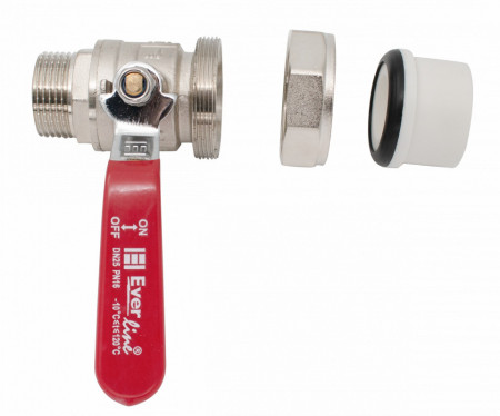 Robinet alama cu maner 1"FE - olandez PPR Ø32 - Img 3
