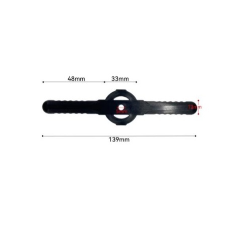 Set 5 lame plastic 13.9 cm + Lama metal 14.5 cm pentru motocoasă - Img 2