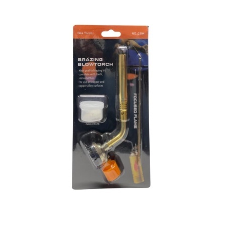 Set arzator pe gaz pentru lipire cu 2 electrozi si pasta pentru lipit cupru si aluminiu - Img 2