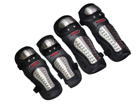 Set complet protectii moto genunchiere si cotiere M5 - Img 2