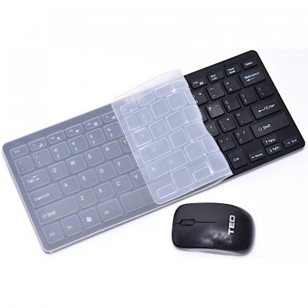 Tastatura si Mouse Wireless Mini 2,4GHz