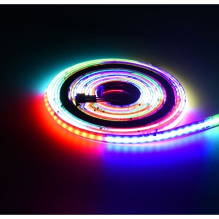 Banda Cob Led Digital Magic RGB 420D - 24V-10mm, Putere 15W/m - Luminozitate RA 90 - Protectie IP 20 - Rola 5m - Img 8
