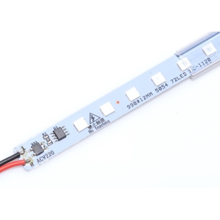 Bara Led 220V/72 x SMD 5050/Alb-Cald, 990x12x1mm - Img 8