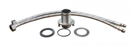 Baterie bucatarie inox pipa arc cu dus - Img 4