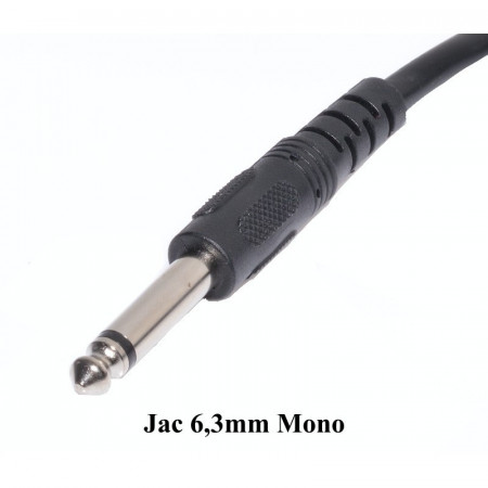 Cablu Audio Jack 6,3 mm tata - XLR mama / 10 m - Img 2