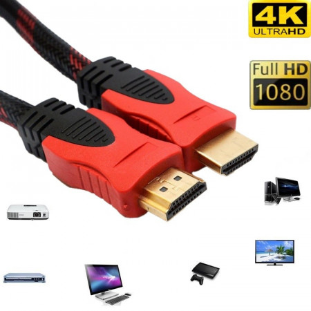 Cablu HDMI panzat cu filtre V1.4 / 1,5m - Img 2