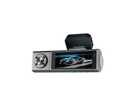 Camera video auto tripla, cu afisaj - Img 2