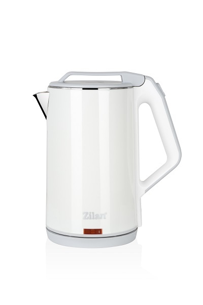 Cana fierbator cu pereti dubli ZILAN ZLN-3864 , Oprire automata, Putere1500 W, Capacitate 2L