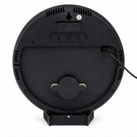 Ceas Digital LED Rotund 26cm Rosu-Verde cu Telecomanda, Temperatura si Umiditate 3813L - Img 5