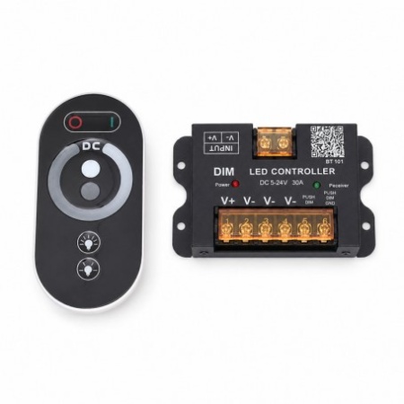 Controler LED DIM 5-24V 30A Bluetooth pentru Banda LED Monocolor BT101 - Img 4