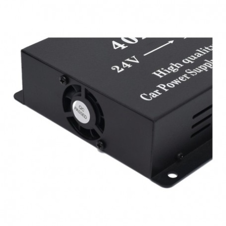 Convertor Auto de Tensiune 24V la 12V, 40A, DC-DC, cu Ventilator - Img 4