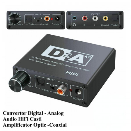 Convertor digital - analog audio HiFi