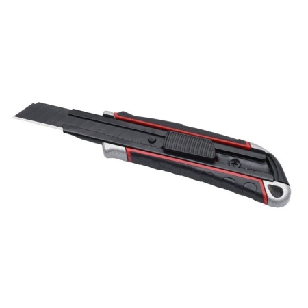 Cutter Profesional din Aluminiu cu lama 18mm Neagra - Img 7