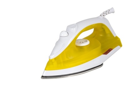 Fier de calcat talpa inox Floria Culoare Alb/Galben ZLN-8427, Putere 1600W, 180ml,