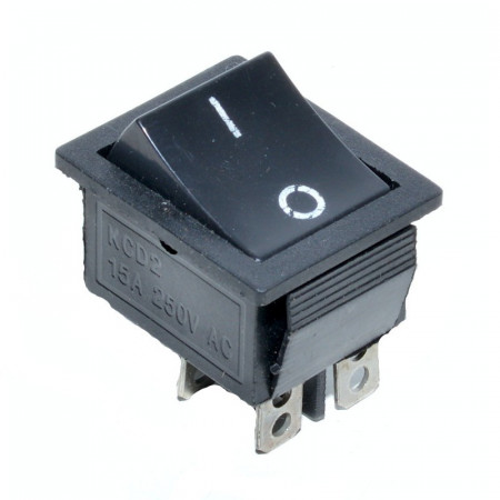 Intrerupator IRS lat negru KCD4 15A-250V