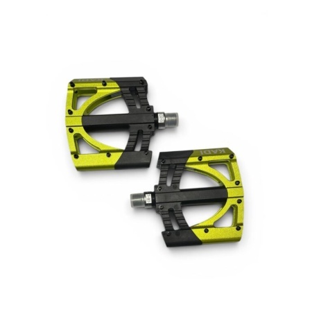 Pedale bicicletă aluminiu CNC 9/16″ – 3 rulmenți, platformă anti-alunecare - Img 2